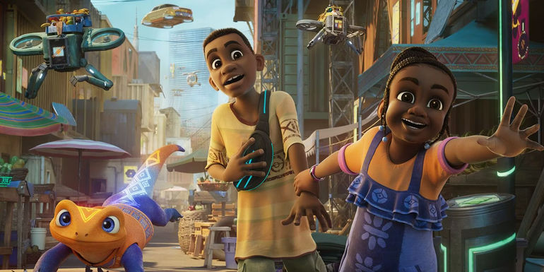 Key art from Disney's Iwaju