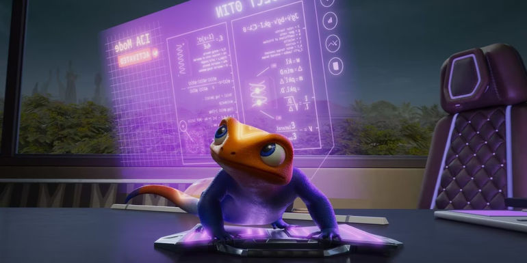 Otin the Lizard from Iwaju