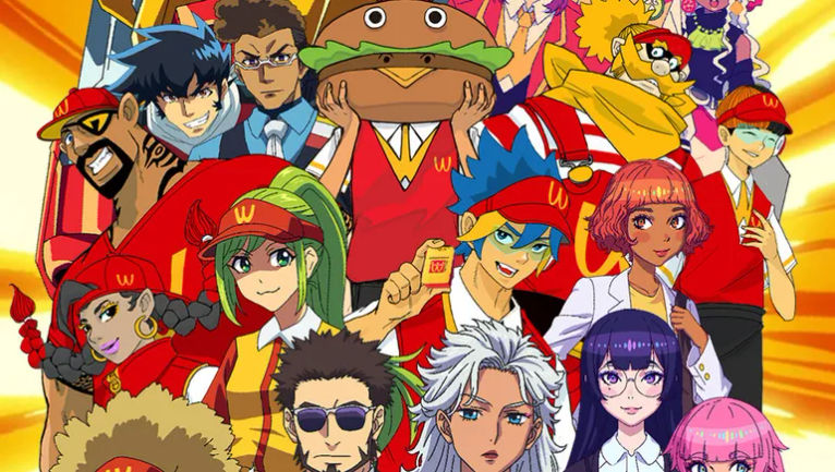 McDonald's Unveils Anime-Inspired Campaign 'WcDonald's'