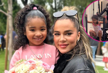 Khloe Kardashian's Unique Workout Routine with Daughter True