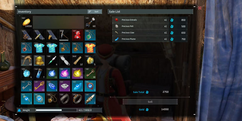 Palworld - Selling Precious Items
