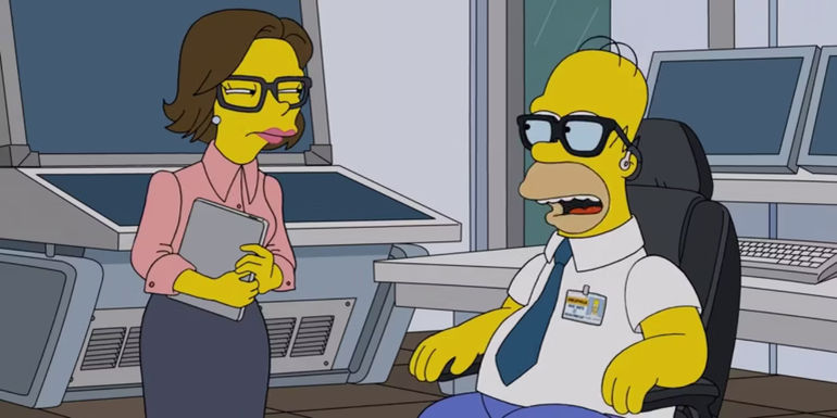 The Simpsons Homer Dr. Spivak 3