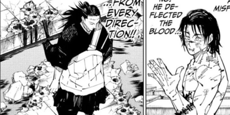 Kenjaku using Cursed Technique Reversal in Jujutsu Kaisen