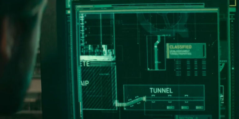 The designs for the hidden door in Silo