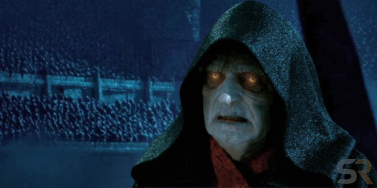 Palpatine on Exegol with the Sith Eternal Cultists behind him - Star Wars Comics Have Revealed Palpatine's Sith Eternal Minions Had The Force