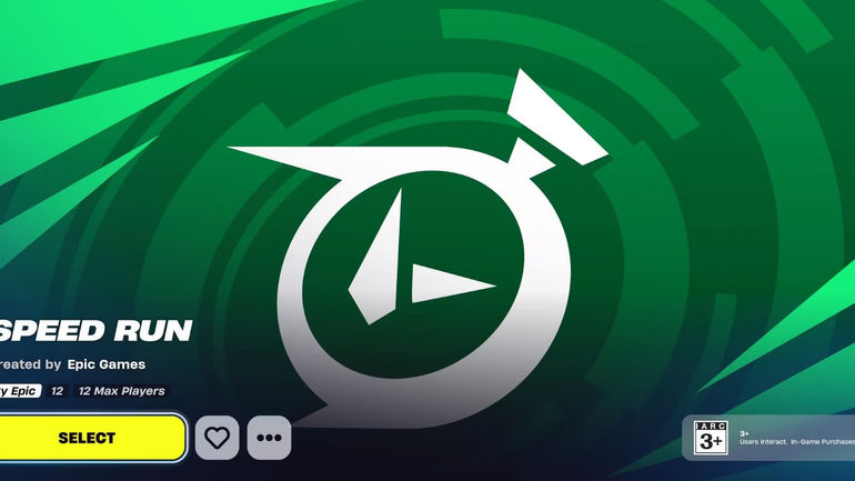 Fortnite: Rocket Racing - Speed Run Mode, Explored