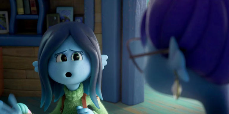 Ruby Gillman and Agatha Talking in Ruby Gillman Teenage Kraken