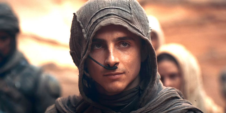 Timothée Chalamet as Paul Atreides in Dune Part 2