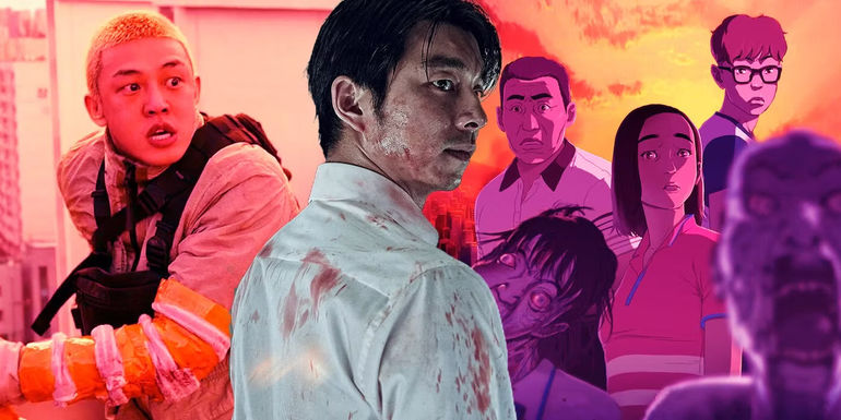Custom image of #Alive, Train to Busan, and Seoul Station - A Zombie Infection Ravages A Train As Desperate Survivors Fight Back - Train To Busan (2016)