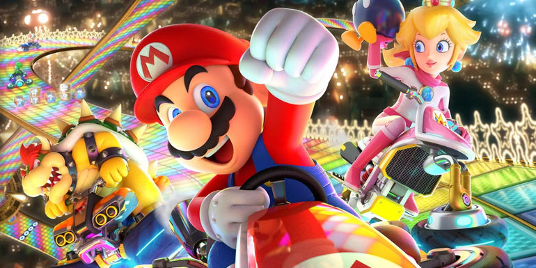 Gameplay screenshot from Mario Kart 8 Deluxe - Best-Selling Nintendo Switch Games