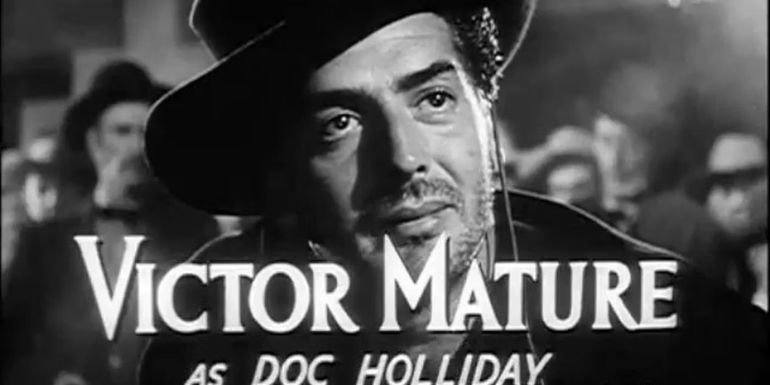 Victor Mature as Doc Holliday in My Darling Clementine (1946)