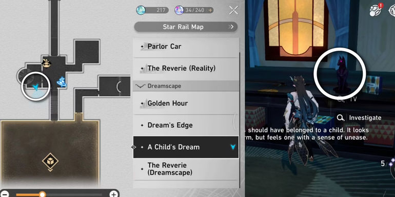 A Child's Dream - Hound Statue Location in Honkai: Star Rail