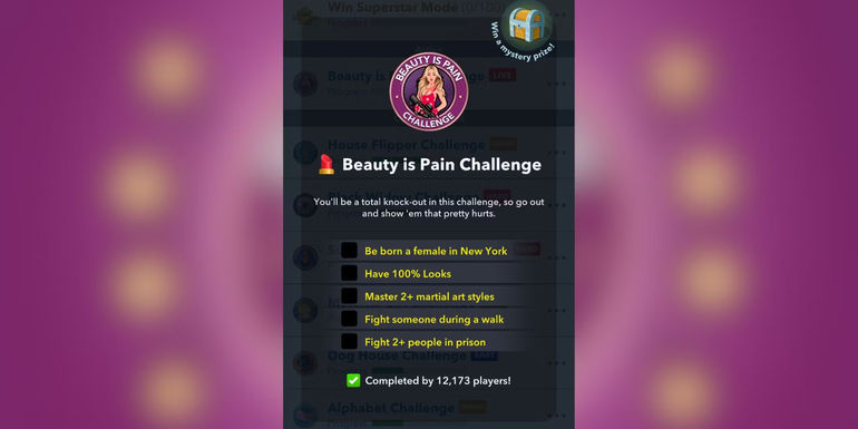 beauty is pain challenge objectives - Beauty is Pain Challenge - An Overview