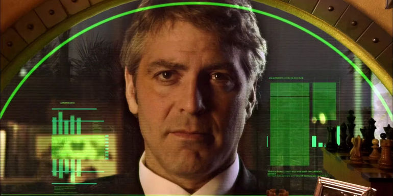 OSS leader Devlin speaks through a video to Juni and Carmen. - Spy Kids and Spy Kids 3-D: Game Over - George Clooney As Diego Devlin