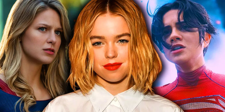 Milly Alcock with Melissa Benoist's Supergirl and Sasha Calle's Supergirl in the Arrowverse and The Flash - Everything We Know About The Supergirl: Woman Of Tomorrow Movie