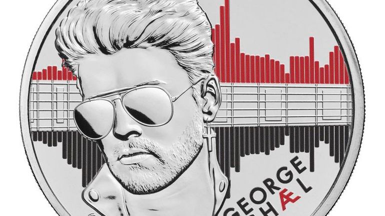 George Michael Immortalized with Commemorative Coins by UK's Royal Mint