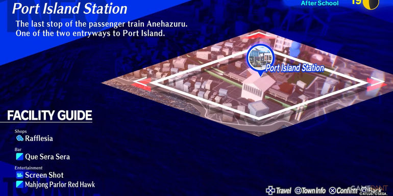Persona 3 Reload - Port Island Station