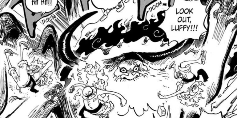 saturn full zoan spider form one piece 1109 - Luffy Takes on Both Saturn And Kizaru