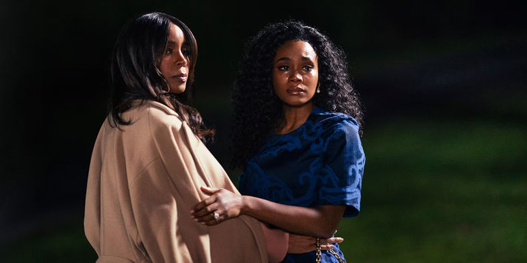 Mea and Charlise in a poignant moment from Mea Culpa. - The Enigmatic Destiny of Charlise