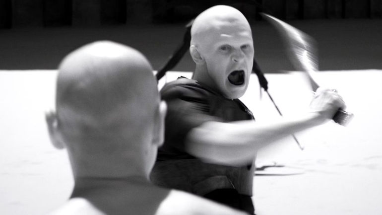 Dune 2: Unveiling the Mysteries of the Harkonnen Planet in Shades of Black and White