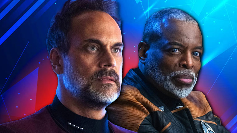 The Special Connection Between Captain Shaw and Geordi La Forge in Star Trek: Picard Season 3