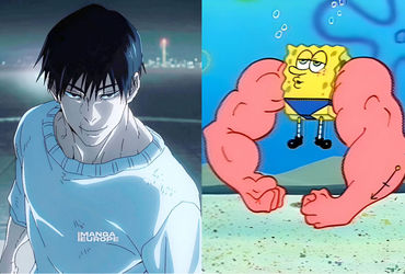 Toji Fushigoro's Surprising Transformation: Jujutsu Kaisen Fans Moved by SpongeBob Fan Edit