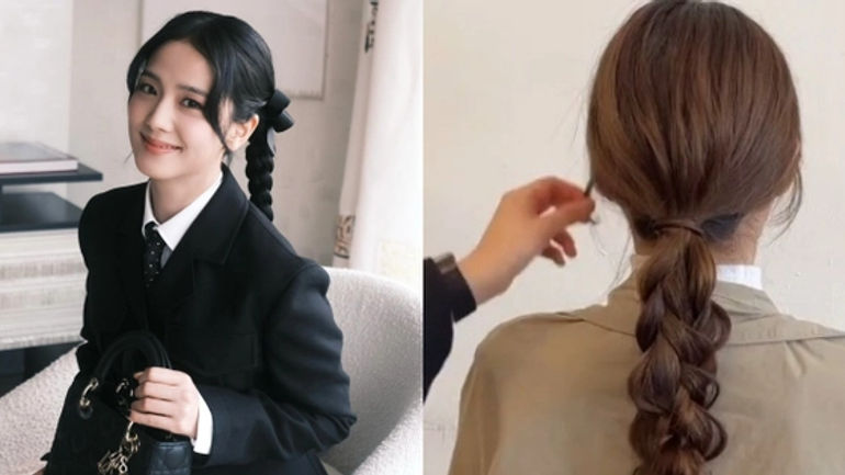 3 Kiểu Tóc Tết Đơn Giản Lấy Cảm Hứng Từ Jisoo