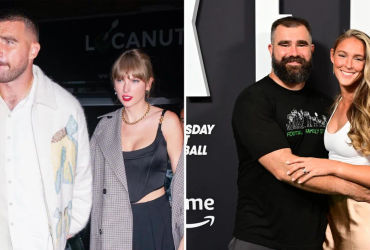 Taylor Swift and Travis Kelce Join Jason Kelce's Family for Easter Festivities