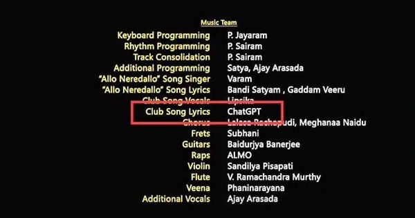 Công nghệ AI trong ngành giải trí: Sự xuất hiện của ChatGPT trong bộ phim 'Save the Tigers'