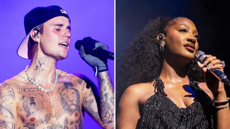 Tems and Justin Bieber Wow Fans with 'Essence' Collaboration at Coachella