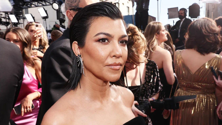 Kourtney Kardashian Addresses Speculation Over Kim's Bikini Photo