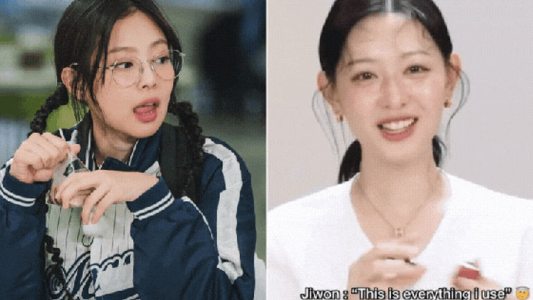 Bí mật đằng sau đôi môi căng mọng của Jennie và Kim Ji Won