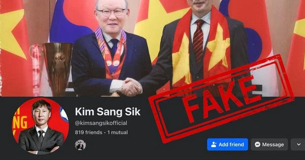 Bí mật đằng sau vụ việc giả mạo HLV tuyển Việt Nam Kim Sang-sik trên mạng xã hội