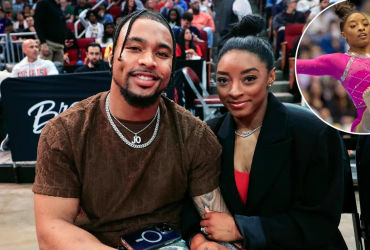 Simone Biles' Partner Jonathan Owens Reacts Admirably to Her Vault Performance