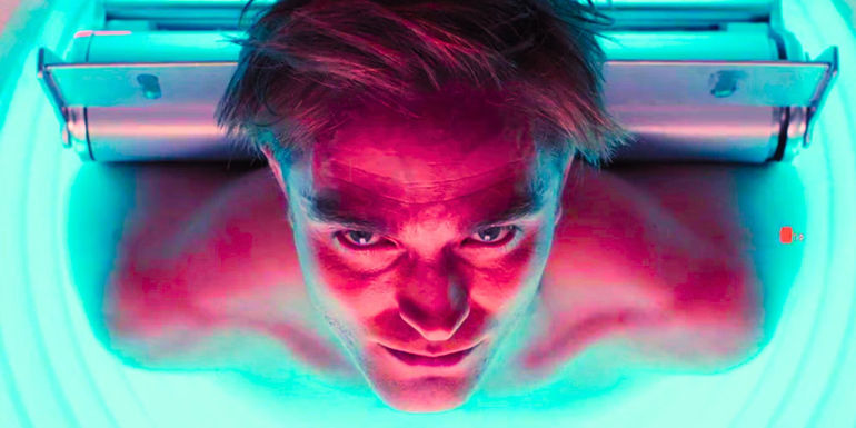 Rob Pattinson in Mickey 17 promo image