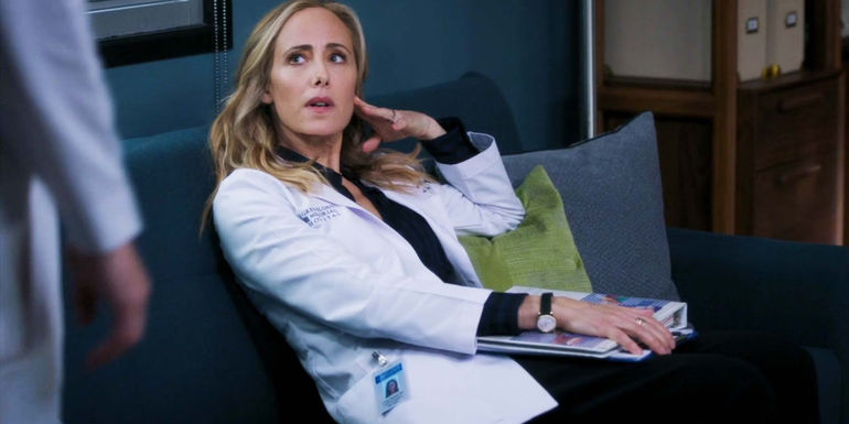 Kim Raver as Teddy Altman in Grey's Anatomy season 19 episode 19