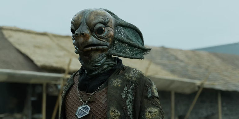 A Sea Devil in Doctor Who's Legend of the Sea Devils