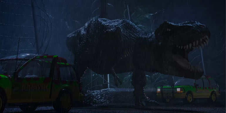Jurassic Park T-Rex In Dreams