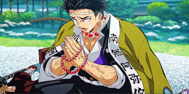 Gyomei Himejima from Demon Slayer