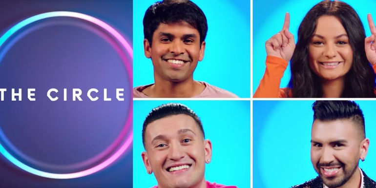 The Circle Logo and Cast of Season 1