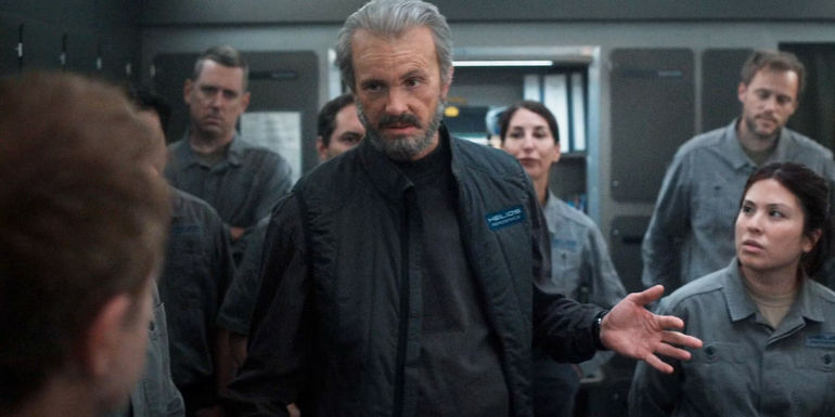 Ed telling the Helios workers about their bonuses