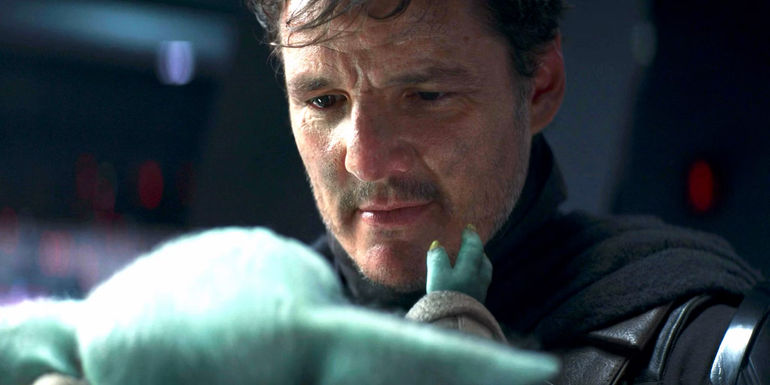 Din Djarin and Grogu in The Mandalorian season 2