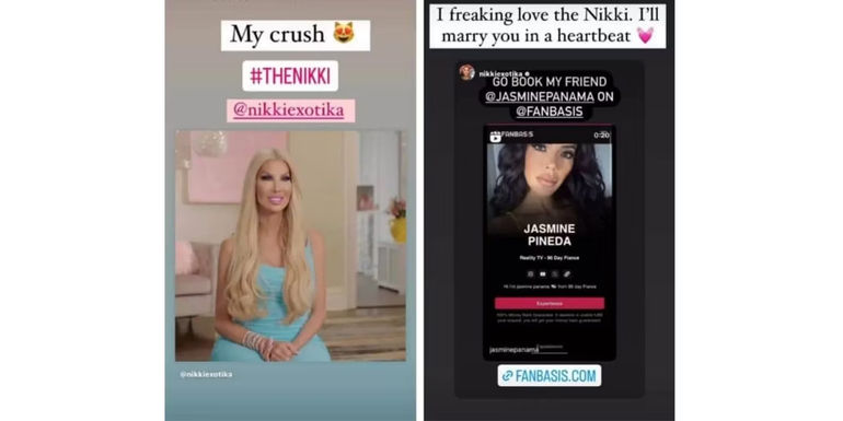 Jasmine from 90 Day Fiance praises Nikki on Instagram