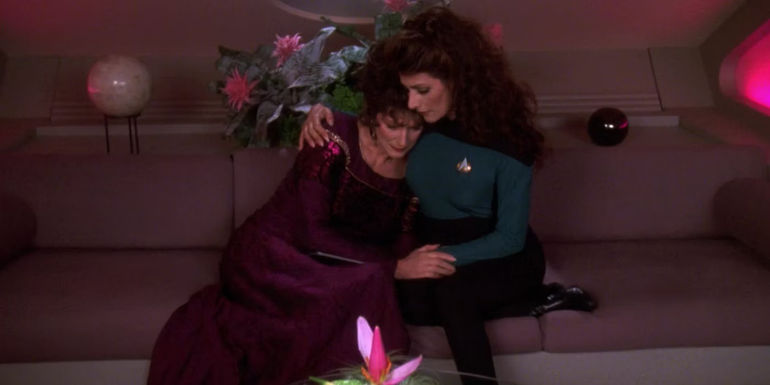 Star Trek TNG Dark Page Lwaxana Troi