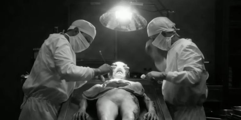 American horror story ahs double feature death valley alien autopsy