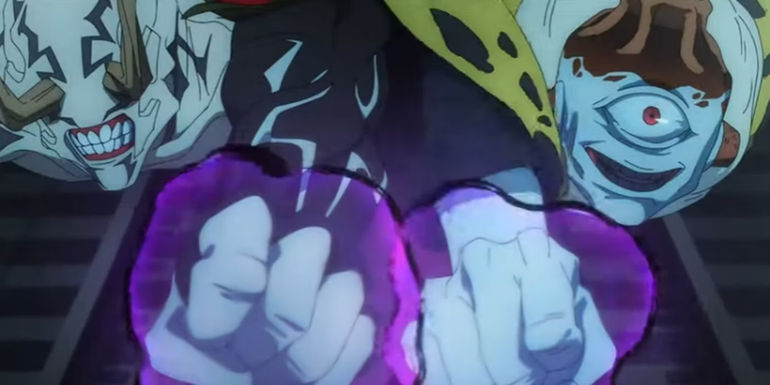 Jogo and Hanami Punch Gojo in Jujutsu Kaisen