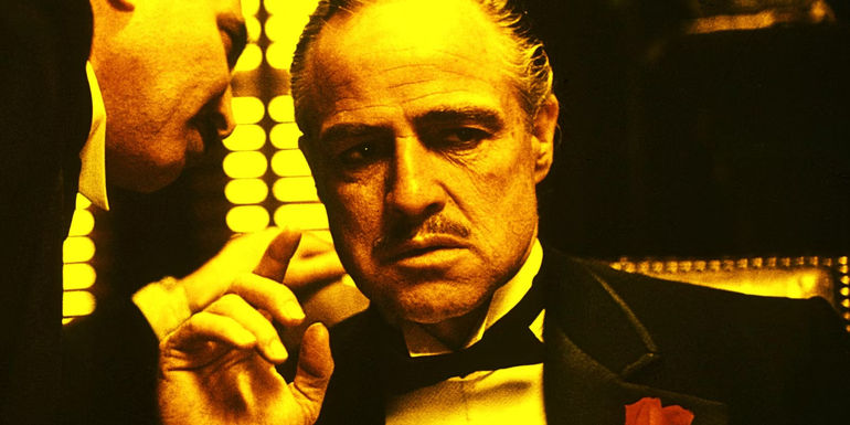 Marlon Brando as Vito Corleone in The Godfather