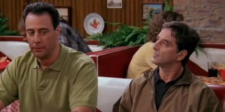 Robert Barone and Gianni in Everybody Loves Raymond