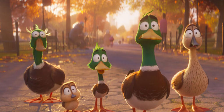 The Mallard family is standing in shock.