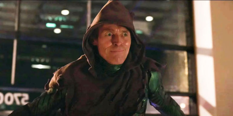willem dafoe as the green goblin